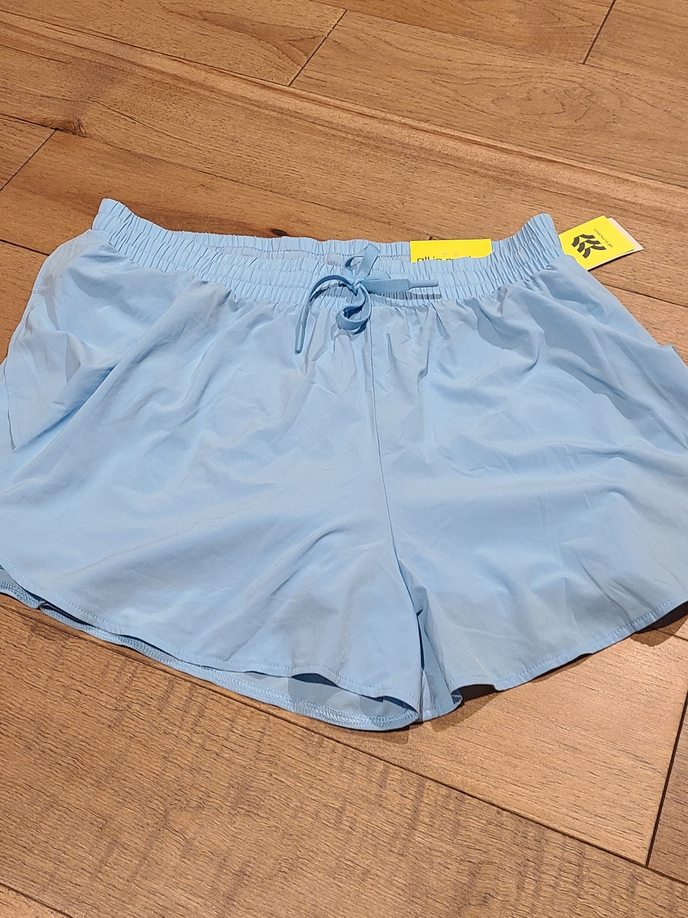 NEW WITH TAG! ALL IN MOTION Light Blue Athletic Shorts - Size Medium!